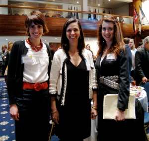(from left) Me, Dr. Jeanine Turner, and Gillian Brooks
